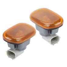 8173017051 1 Paar gelber Schutzblech, Seitenmarkierung, Blinkerlampe, geeignet für Toyota Corolla Carina Camry Previa Lexus GS RX
