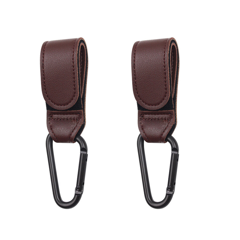 Fashionable Pram Straps, Multipurpose Hooks For Grocery Shopping Bags, Convenient Stroller Hooks Accessories, Perfect For Cars, Wheelchairs, Walkers, Dark