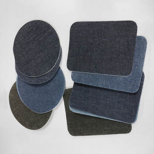 Bügelflicken für Jeans 30 Stk. DenimBlue 2