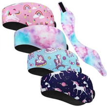 4Pcs Swimming Headband Neoprene Swimming Ear Band Ear Protection Ear Guard Yoga Sports Sweatband Adults New Arrival