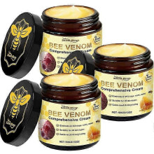 (3pcs)Bee Venom Comprehensive Cream, Anti-Wart Reduces Blemishes, 2025 New Bee Venom Skincare Treatment Cream for All Skin Types New Arrival