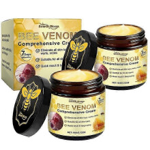 (2pcs)Bee Venom Comprehensive Cream, Anti-Wart Reduces Blemishes, 2025 New Bee Venom Skincare Treatment Cream for All Skin Types New Arrival