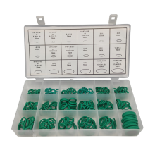 270Pcs Grüner Dichtungsring O-Ring Nitril-Gummiring Hochtemperatur-Gummiringdichtung Hochdruckreparatur Schachtel