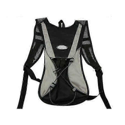 (black)2 Litre Hydration Pack/Backpack Bag Running/Cycling With Water Bladder And Straw New Arrival