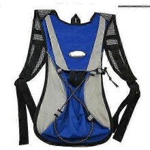 (blue)2 Litre Hydration Pack/Backpack Bag Running/Cycling With Water Bladder And Straw New Arrival