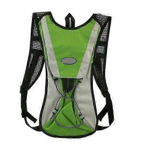 (green)2 Litre Hydration Pack/Backpack Bag Running/Cycling With Water Bladder And Straw New Arrival