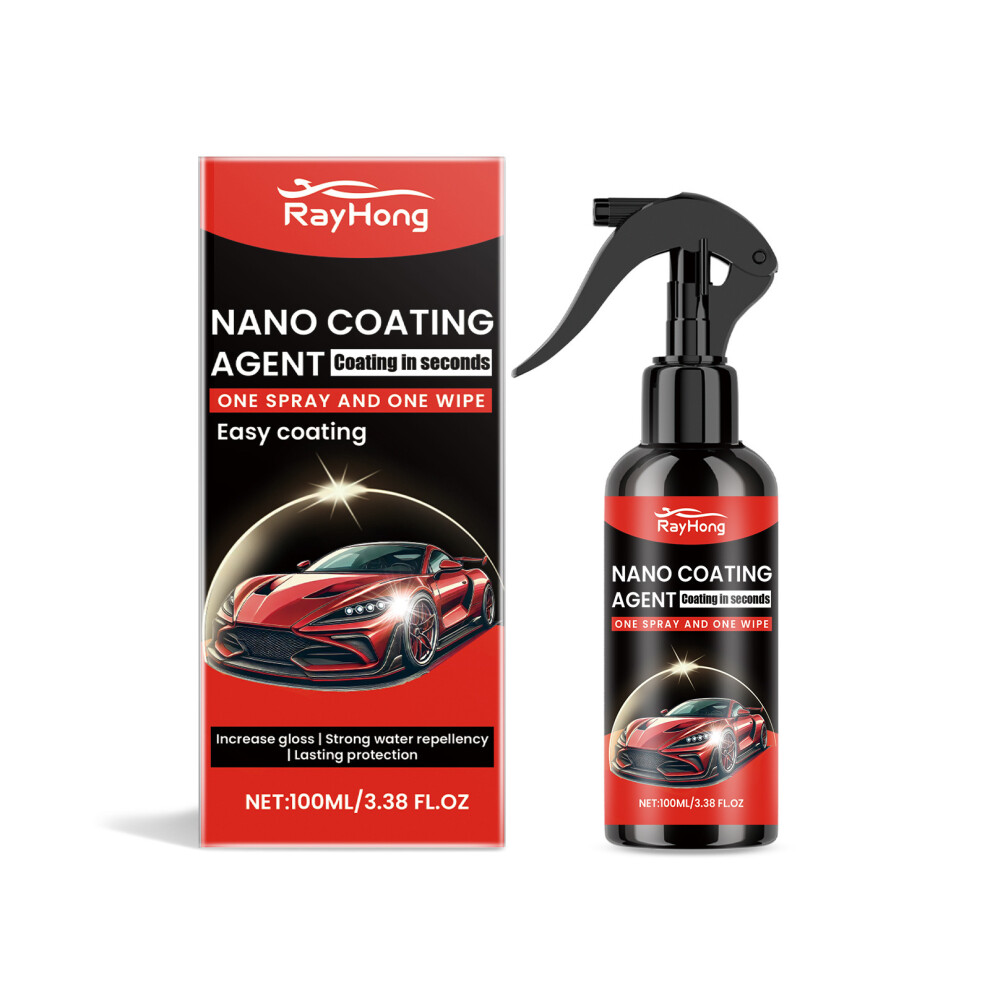 (100Ml) Car Coating Agent Protect Car Paint, Improve Gloss, Anti-Fouling, Clean And Renovate Car Coating Agent 6953842820319