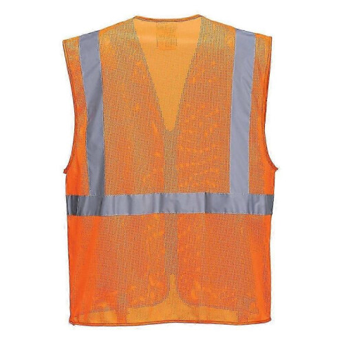 (L,Orange)Mens Athens Safety Hi-Vis Vest New Arrival 1