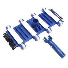14 Inch Pool Vacuum Head with Wheels, Weighted Brush for Wide Cleaning Coverage and Easy Corner Access