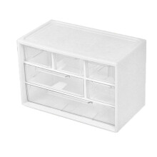 Neun-Quadrat-Gitterschublade für Mädchen Kosmetik Lippenstift-Schmuckkästchen Schülerschreibtisch Schreibwaren-Organizer-Behälter