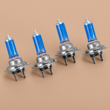 DWCX 4Pcs H7 100W 12V Halogen Super White Scheinwerferlampen, passend für einen SUV