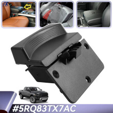 5RQ83TX7AC Mittelkonsole des Autos Armlehnenverriegelung Schlossknopf Zubehör Auto-Innenraum für Dodge Ram 1500 2500 3500 4500 5500 2013-2018