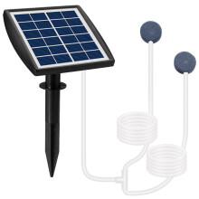 Solar Pond Aerator Solar Powered Air Pump Efficiency Oxygenation Dual Mode for Fish Tank Pond