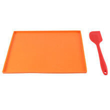 Y17A 4PCS Folii de deshidratare din silicon Covorașe de deshidratare cu margine pentru fructe piele Fructe lichide Carne Ierburi cu racletă
