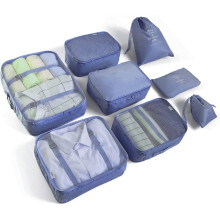 Cubes de rangement étanches et anti-poussière, organisateur de bagages pour les vacances en famille, les voyages d'affaires, le camping, la plage,
