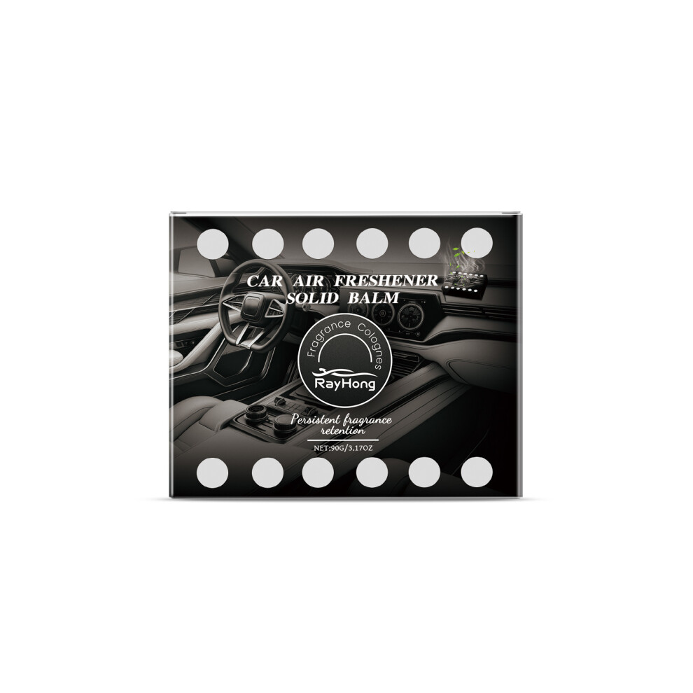 (90g) Car Cologne Aromatherapy Hypoallergenic Car Air Purifying Fragrance Cologne Car Aromatherapy
