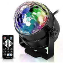Disco Ball Disco Light Party Light Disco Light Lighting Effects 7 Color Music Controlled Led Dj Light Party Lighting New Arrival
