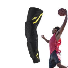Volleyball Arm Sleeves Padded with Honeycomb Elbow Pads | Anti-Slip Elbow Guard for Softball, Baseball, Cycling, Football