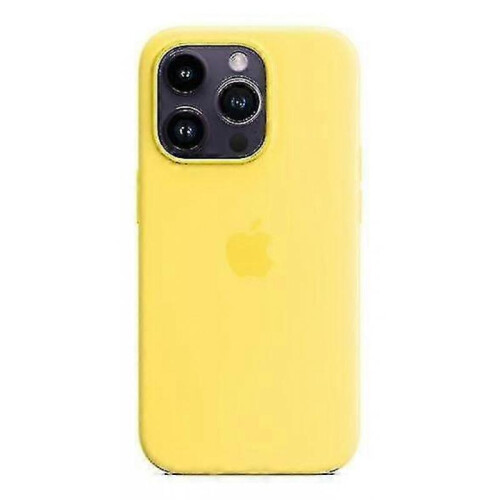 (Canary Yellow)Silicone Phone Case Compale With Iphone 14pro New Arrival