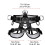 Climbing harness, adjustable safety belt, strong straps, support for cave climbing 5