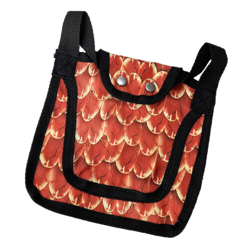 Chicken saddle, feather protection for back and sides, full coverage, breathable, lightweight.