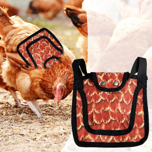 Chicken saddle, feather protection for back and sides, full coverage, breathable, lightweight. 1