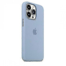 (Blue Fog)Silicone Case for iPhone 13 Pro Max - Enhanced Protection with MagSafe Compatibility