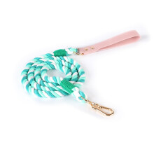 Weaving dog leash, 120 cm / 150 cm, colormatched kitten pull rope, running leash for small pets, antiescape.