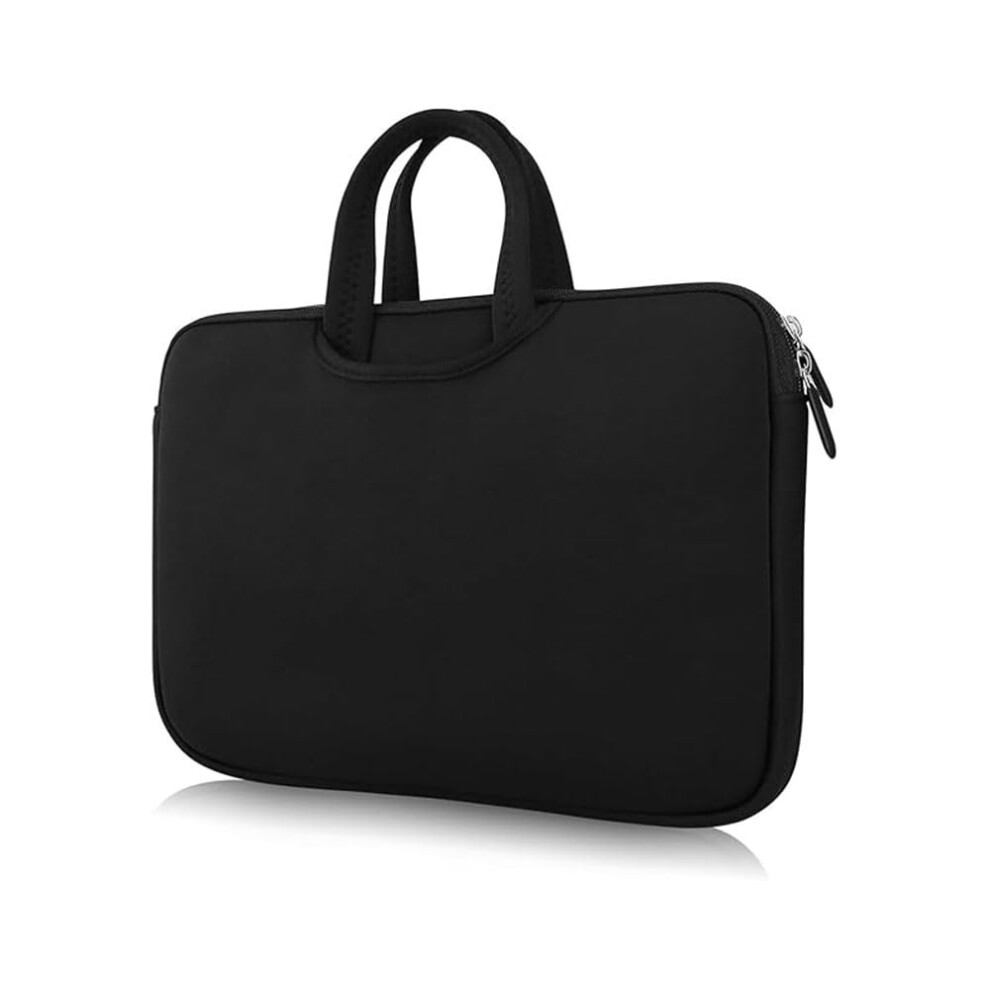 Portable Dvd Player Carrying Case, 15.6 Inch Nylon Carry Bag Handbag For Laptop Tablet (Black) Black 9347817901924