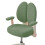 Chair Slipcovers Set Polyester Fabric-Pine and Cypress Gre 1