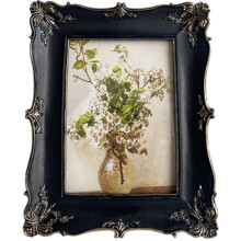 Vintage Picture Frame Antique Ornate Photo Frame with-7 inch
