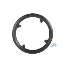 42 Teeth 9.710.7cm Bicycle Crankset Chain Wheel Cover Black Hollow Item Replacement