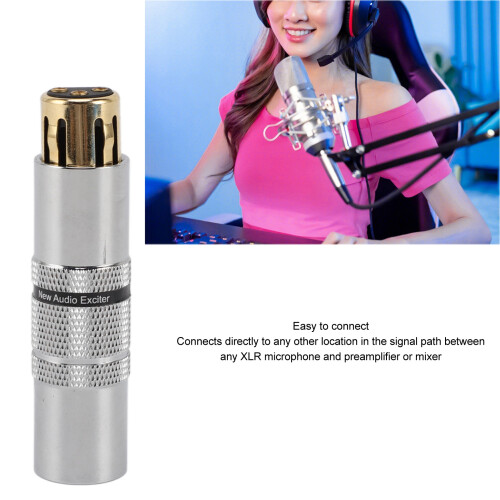 Inline Mic Preamplifier +29dB Boost, XLR, Phantom Power 2