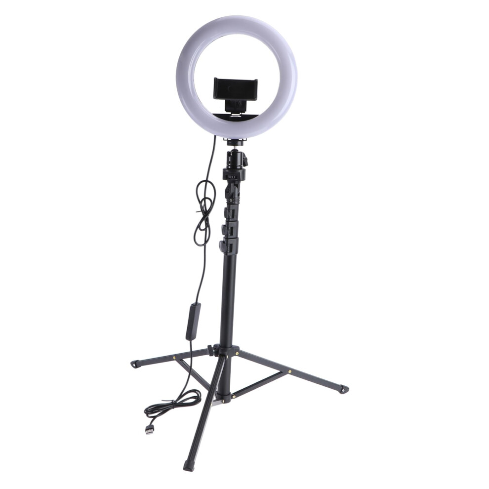 1 Led Ring With Stand For Live Streaming, Fill For Beauty Portrait Photography, Portable And Versatile For Videos And Photos, Compatible. Light 9382693604224