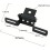 Adjustable Motorcycle License Plate Bracket Universal Folding Tail Light Bracket Replacement Part Mount Holder 4