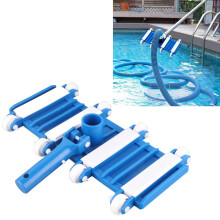 Pool Vacuum Head with Wheels, Weighted Flexible Swimming Pool Vacuum for Quick Universal Cleaning