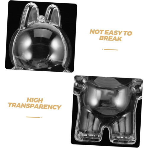 Transparent Acrylic Doll Display Box Clear Protective Case For Collectible Figures 1