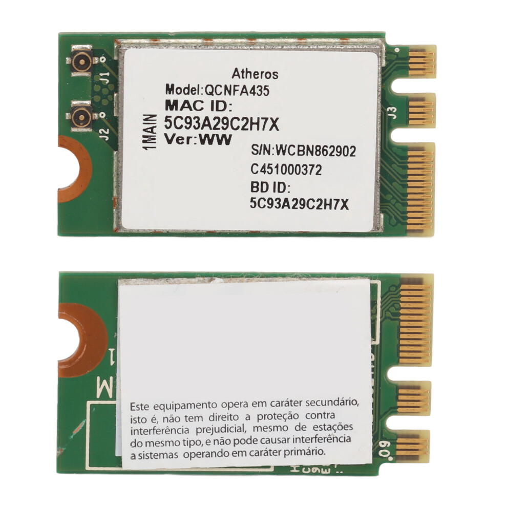 Qcnfa435 Ngff M.2 Wifi Card 433Mbps Dual Band Wireless Adapter 4991368982939