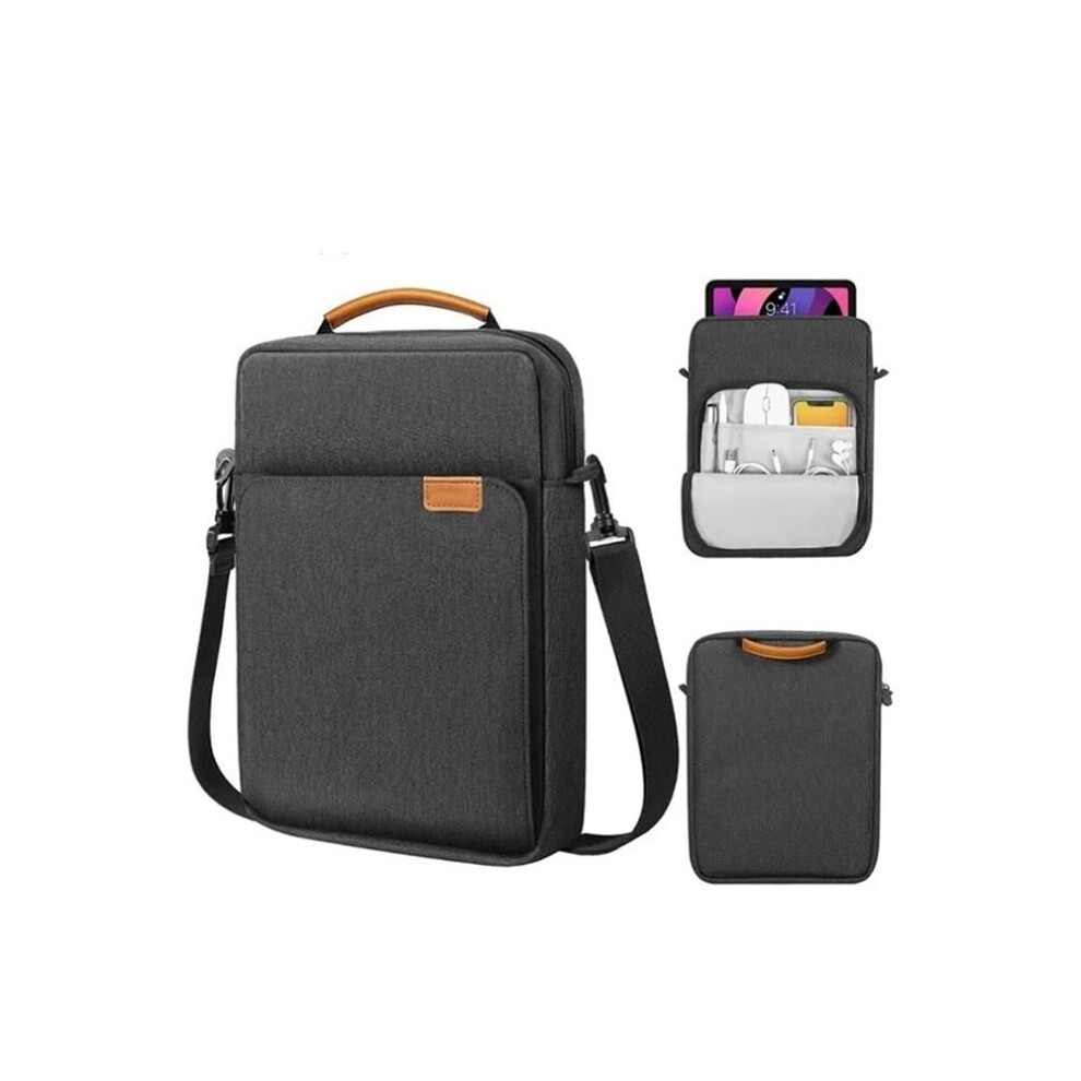 Laptop Carrying Case For 913 Inch Laptops And Tablets With Shoulder Strap Durable Waterrepellent Fabric Black 9347817998481