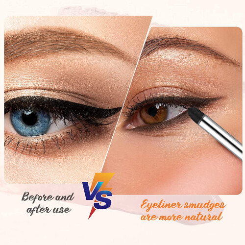 Πινέλο Eyeliner για ακριβή εφαρμογή, μίνι πινέλα σκιάς ματιών με φορητό σχεδιασμό 2