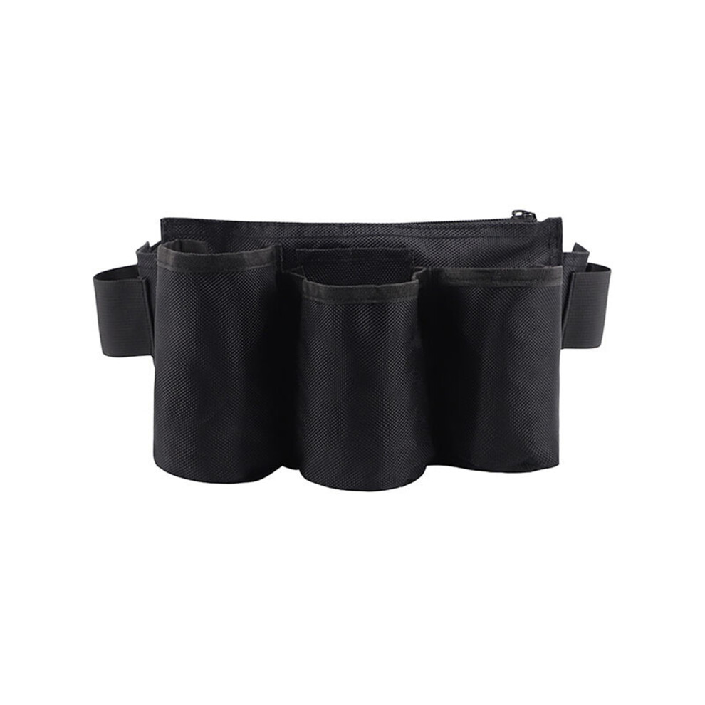 Gardening Small Tool Belt For Garden Tools, Adjustable Waist Belt With Pocket, Black, For Plumbers And Woodworking 9426802437164
