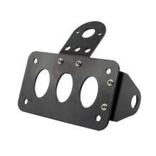 Motorcycle License Plate Holder Side Mount with Taillight for Harley Sportster Bobber Chopper
