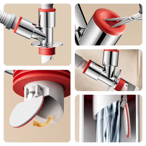 ABS Sink Pipe Connector Odor Trap Kitchen Sink-Kitchen hardware 2