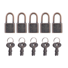 Cadenas en alliage de zinc, 5 pièces, petite boîte à-Rouge