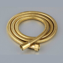 Stainless Steel Hose, 304 Shower Hose, Flexible, Thick Silicone, Titanium (1.5m)
