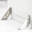 Connecteur d'angle de meuble en acier inoxydable, Support 5