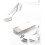 Connecteur d'angle de meuble en acier inoxydable, Support 6