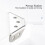 Connecteur d'angle de meuble en acier inoxydable, Support 3