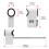 Simple Installation 26cm Combination Door Lock Password Door 3