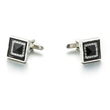 Jewellery Cufflinks Men's Shirt Cufflinks Fashion Wedding Cuff Studs French Shirt Cuff Crystal Buttons, Agate
